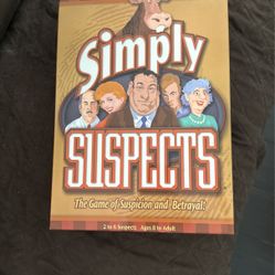 Simply Suspects Game New