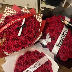 Eternal Graduation Bouquets 