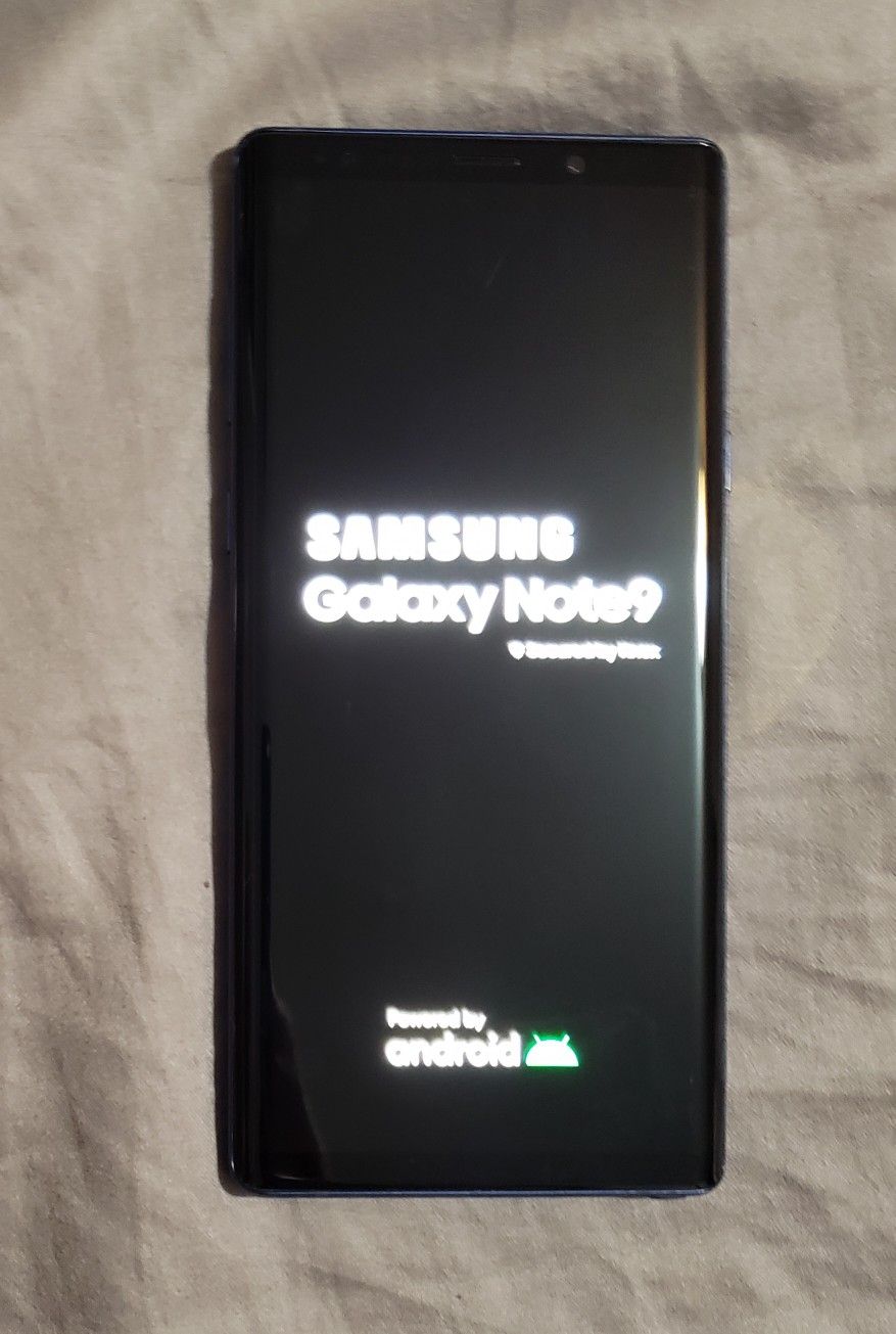 Samsung Galaxy Note 9 Blue 128gb AT&T Cricket