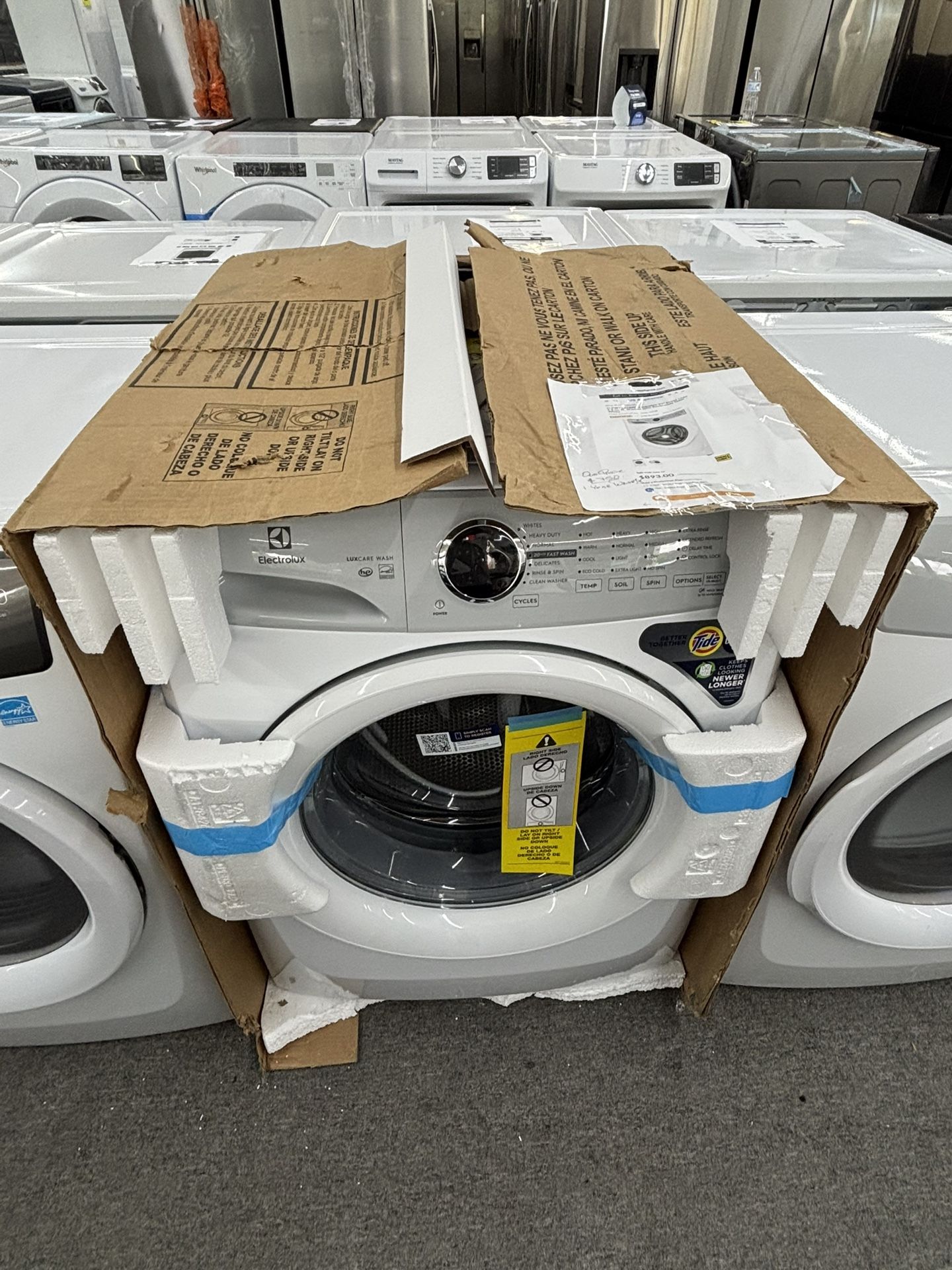 Brand New In The Box Electrolux Front Load Washer