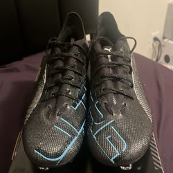 Puma,black and blue,size 10