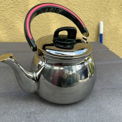 Stainless Steel Kettle, New $10