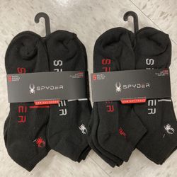 NWT Spyder Men’s Low Cut Socks 10 pairs 