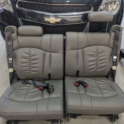 Tahoe/ Yukon 3rd Row Seats Grey Leather 