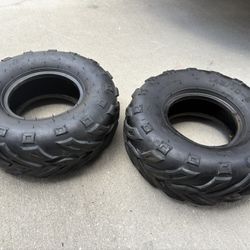 Set Of (2) Mini Bike Tires 145/70-6 New 