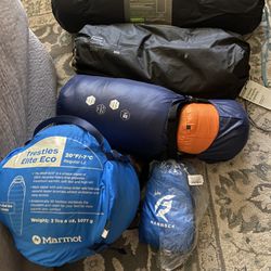 Backpacking Gear — All Unused Lot