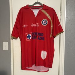 2014 Cruz Azul Football / Soccer Jersey (Large)
