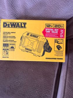Dewalt lampara de trabajo 20v