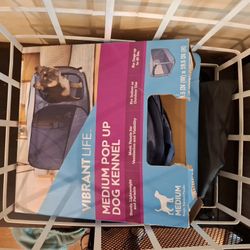 Collapsible  Pop Up Travel Kennel