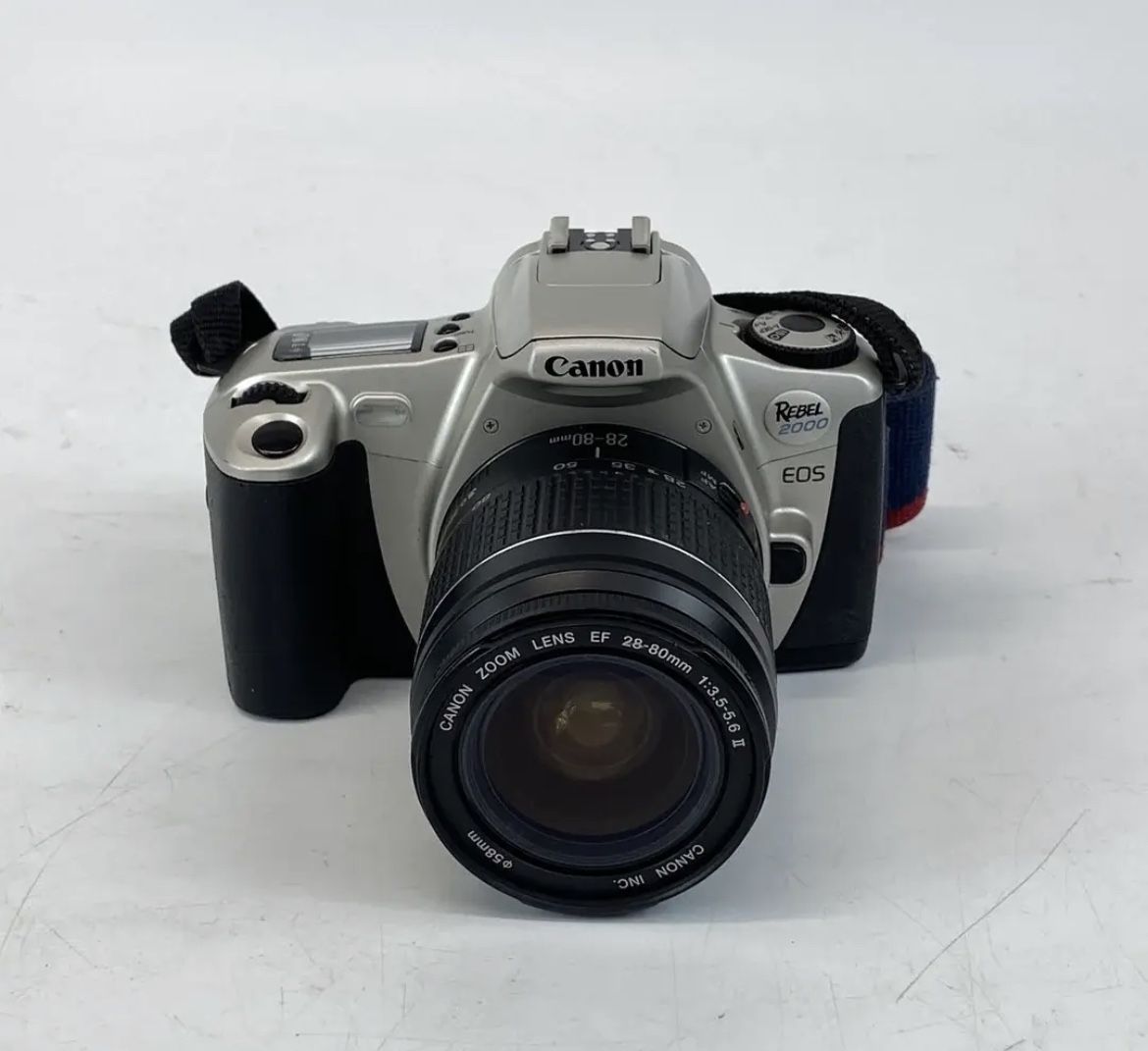 Canon Rebel 2000 35mm Film Camera with 28-80mm Lens