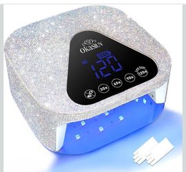 Luxurious Rhinestone UV LED Nail Lamp