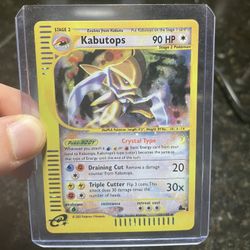 Pokemon Kabutops Holo (Skyridge)