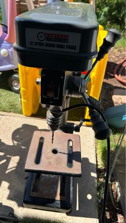 12 Speed 10” Bench Drill Press
