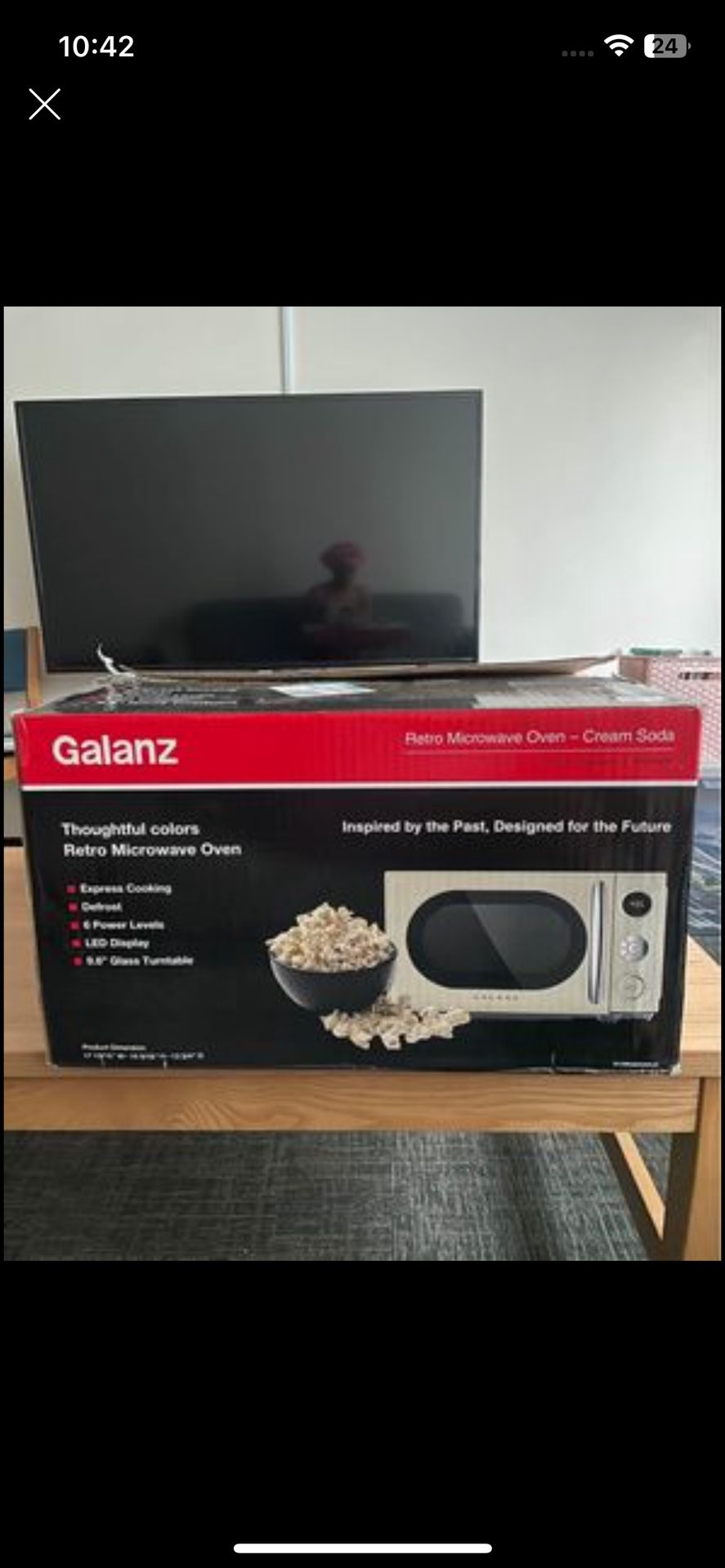 Galanz Retro Microwave 