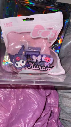 Kuromi Hair Clips Set
