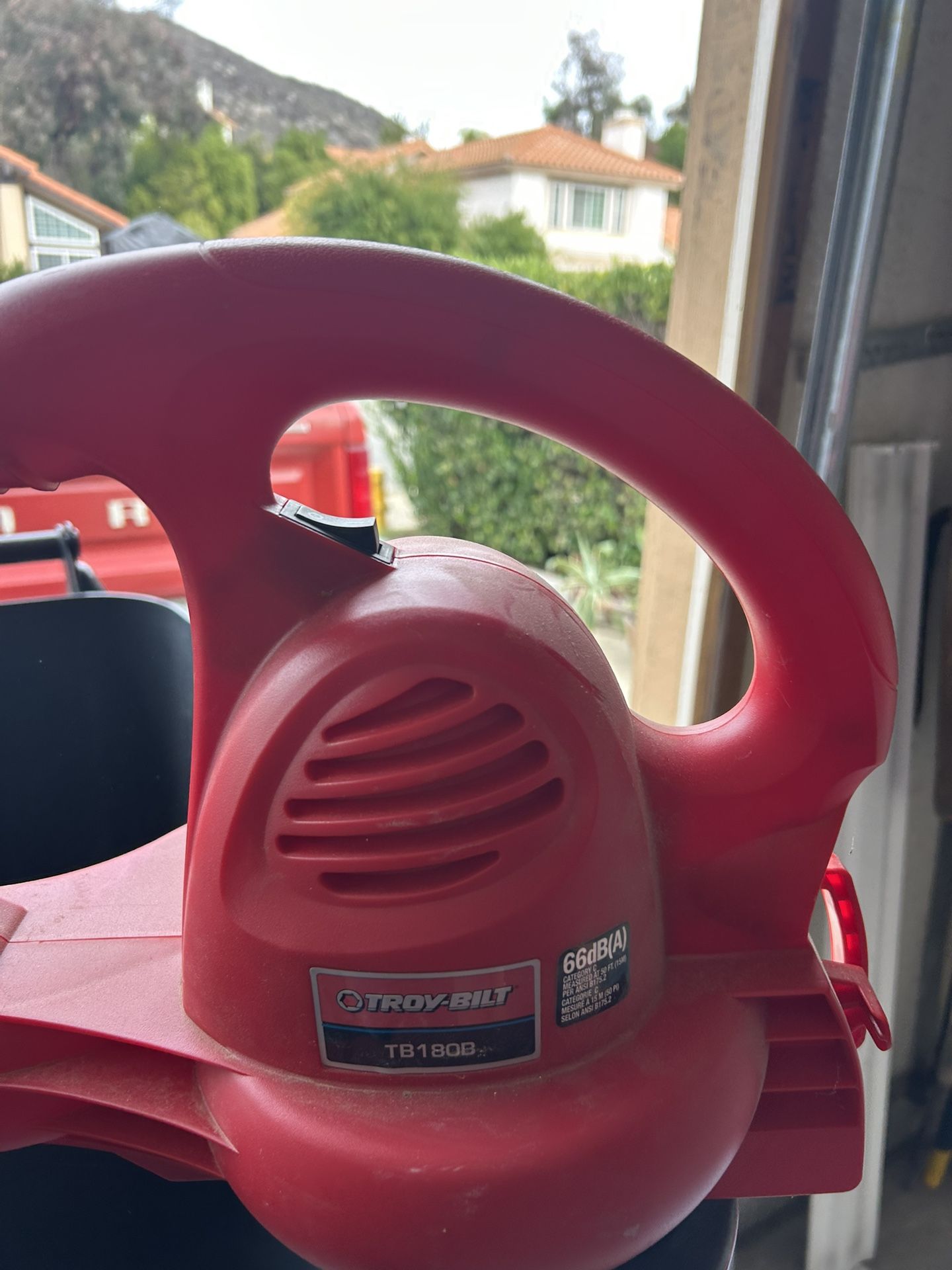 Blower Works Perfectly.. Just Plug In An Extension Cord 