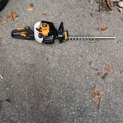 Poulan pro 2322 gas hedge trimmer works great