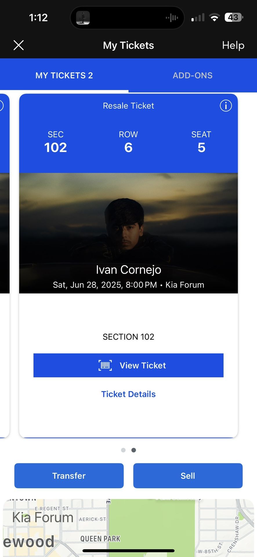 Ivan Cornejo Concert Tickets
