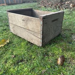 Vintage Wooden Crate