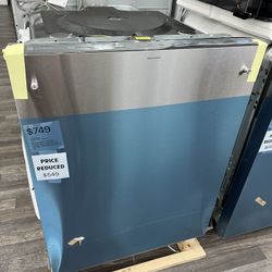$549 GE Profile Dishwasher, Open Box, One Year Warranty