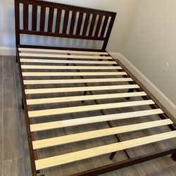 Queen Bed Frame With Slats