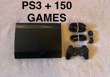 PS4 With 2TB HARD DRIVE and Over 150 PLAYSTATION 3 GAMES
