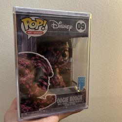 Art Series Oogie Boogie Funko Pop In Funko Collector’s Case