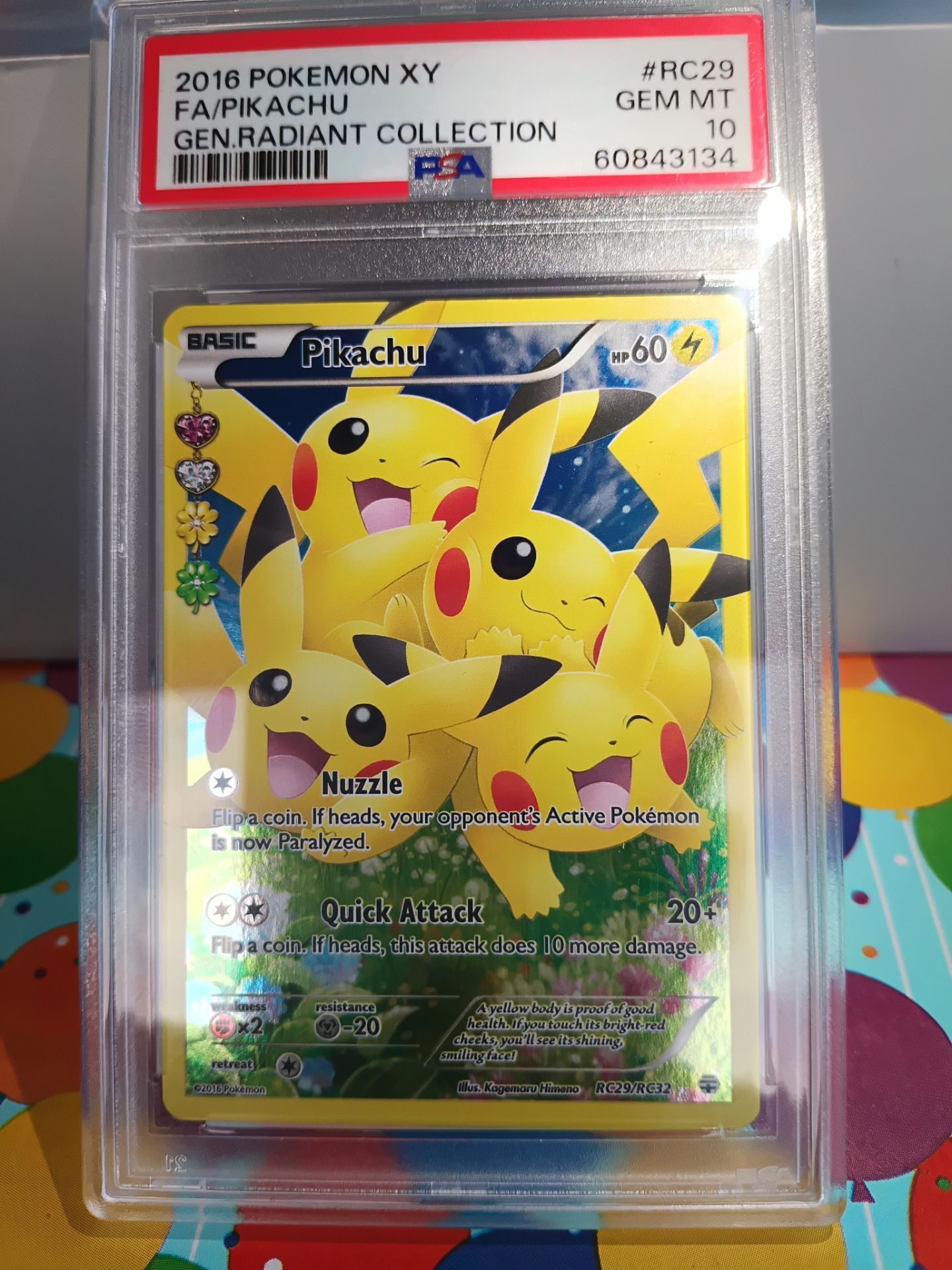 Pokemon XY Generations Pikachu #RC29