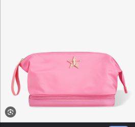 Jeffree Star pink skin care bag