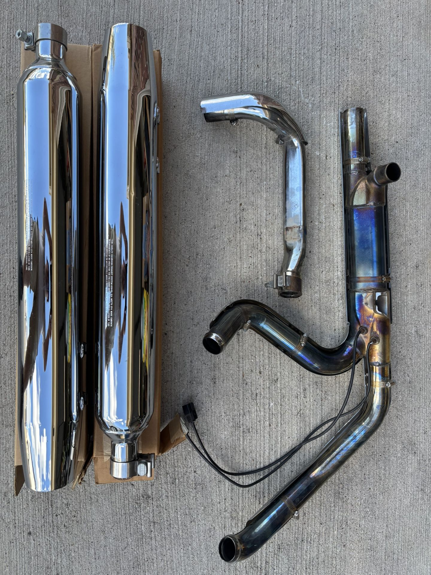Harley Davidson OEM Exhaust Touring 95-14