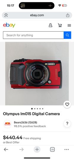 Olympus IM015 Digital Camera