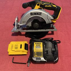 DEWALT 20V. CIRCULAR SAW  KIT ( 1 Battery + CHARGER  )