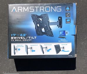 Armstrong Tilt/Swivel TV Mount 17"-42" Not Used