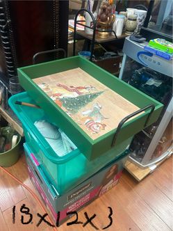 Pier 1 Imports "Park Avenue Puppies" Christmas serving tray