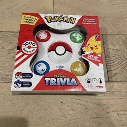 Pokémon Trivia Game - NEW (Unopened) 