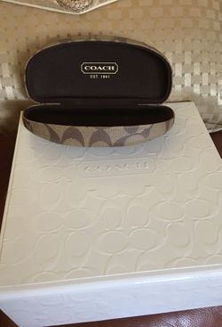Coach Box and Sunglasses Case