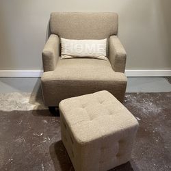 Cozy Lounge Chair (w/ ottoman)