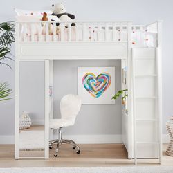 Pottery Barn Kids Ava Loft Bed (Full size)