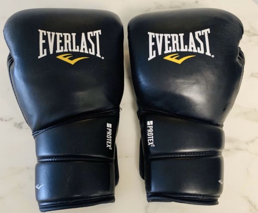 Everlast Boxing Gloves Mint Condition 16 OZ