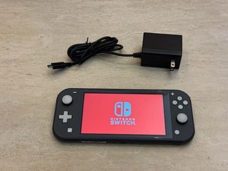 Gray Nintendo Switch Lite With Charger $119