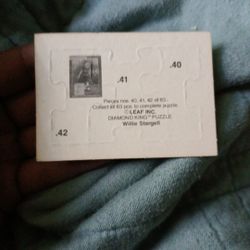 1991 Willie Stargell Diamond King Puzzle