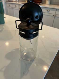 Matte Black vanity or hallway light