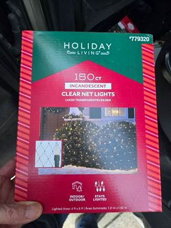 Brand New Incandescent Clear Net Christmas Lights."CHECK OUT MY PAGE FOR MORE DEALS"