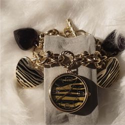 Louis Arden watch  Gold and Black Women's Chain Watch