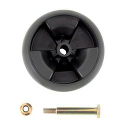 Arnold 5 in. Universal Deck Wheel for Riding Lawn Mowers and Zero Turn Mowers with Hardware Included