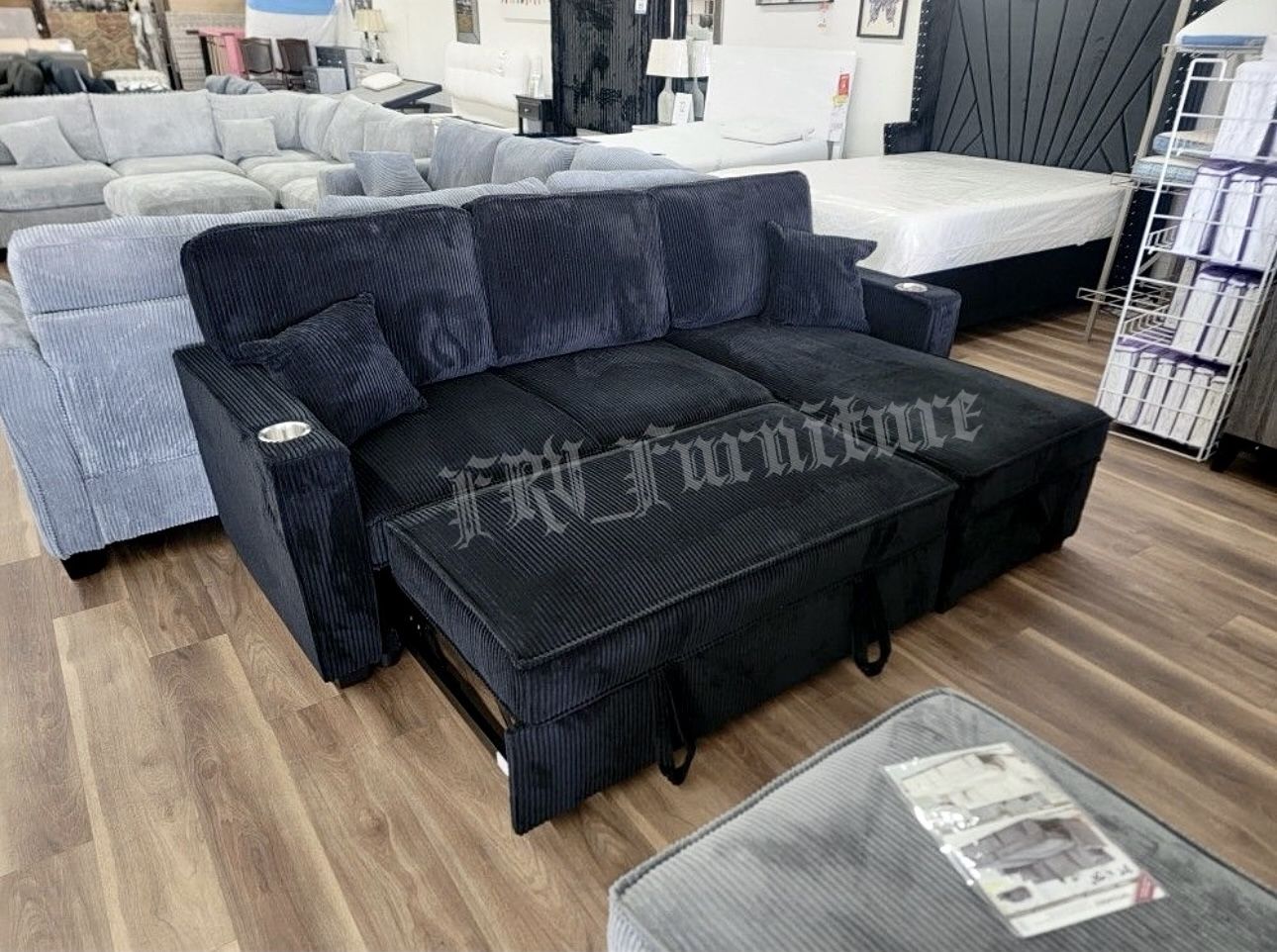 Black Sofa Bed