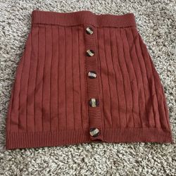 Terracotta Skirt 