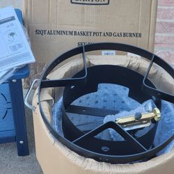 Big 13 Gallon Aluminum Pot With Gas Burner