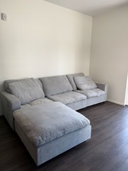 🛑NEW! Grey Cloud 4pc Sectional Couch