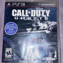 COD Ghost ps3